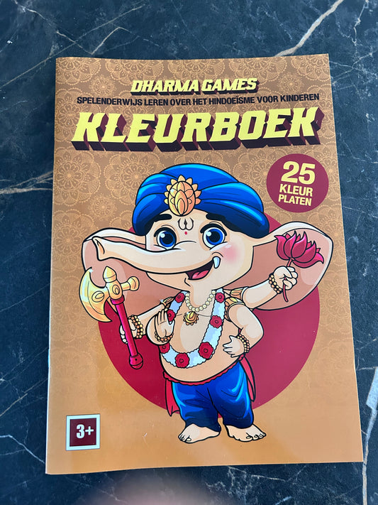 Dharma Games kleurboek
