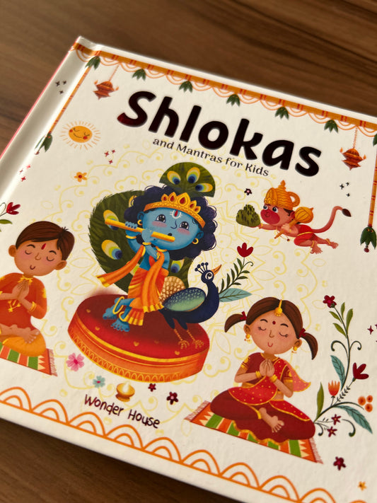 Shlokas and Mantras for Kids Illustrated Padded Board Book