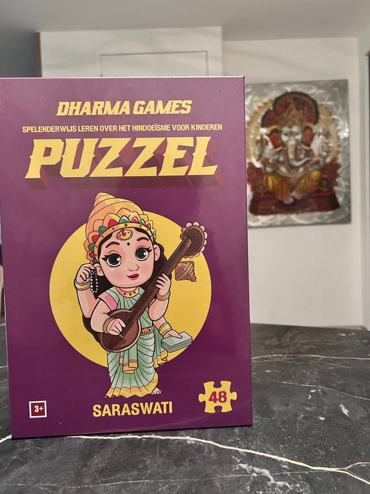 Saraswati Ma puzzel | Dharma Games