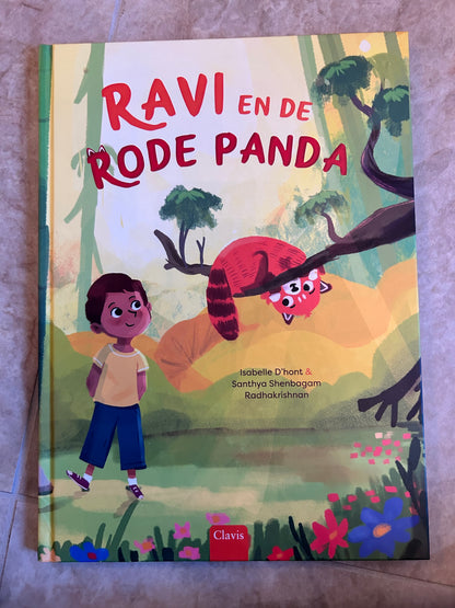 Ravi en de rode panda