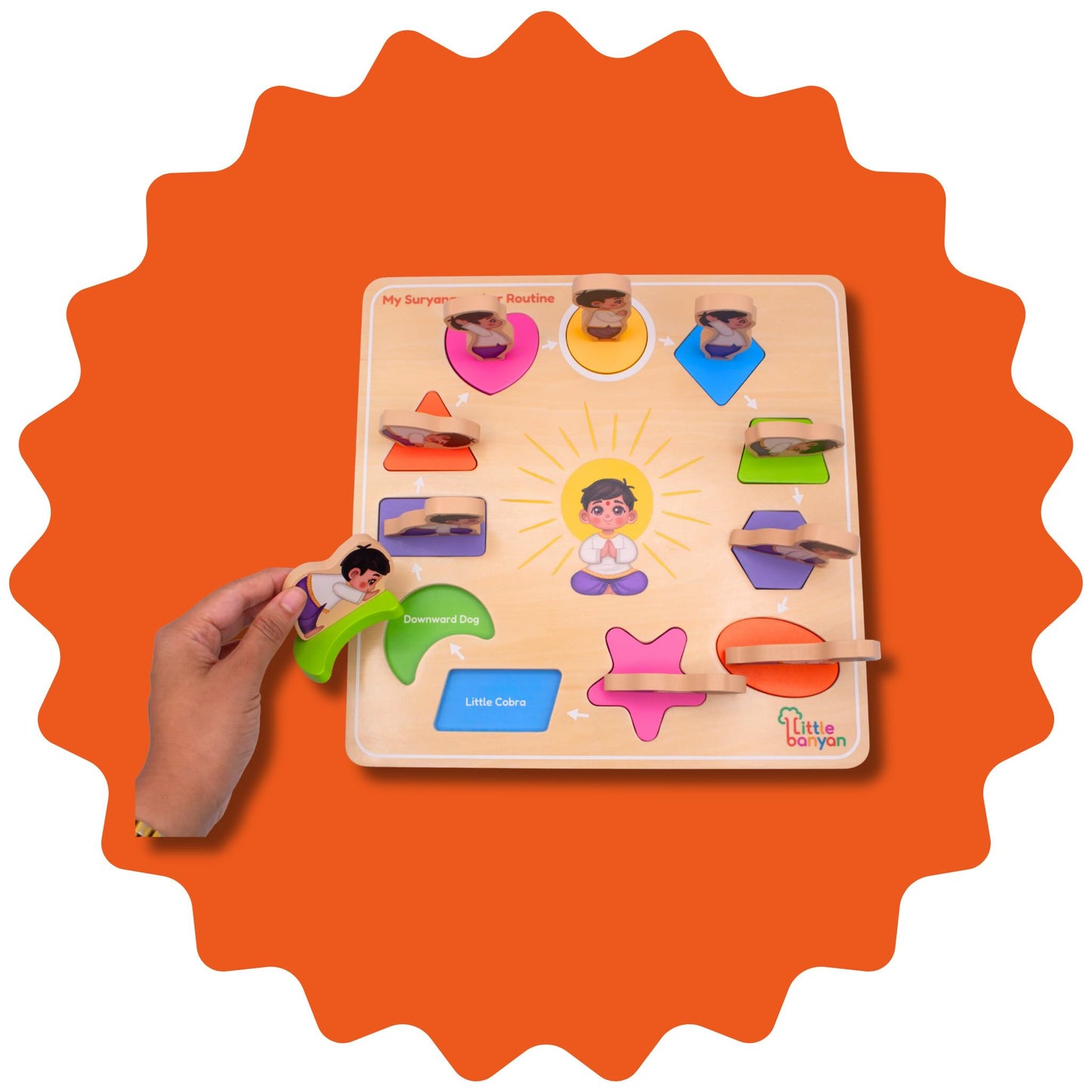 Little Banyan Surya Namashkar puzzel