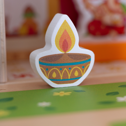 Little Banyan Mandir Poppenhuis - Ganesh editie