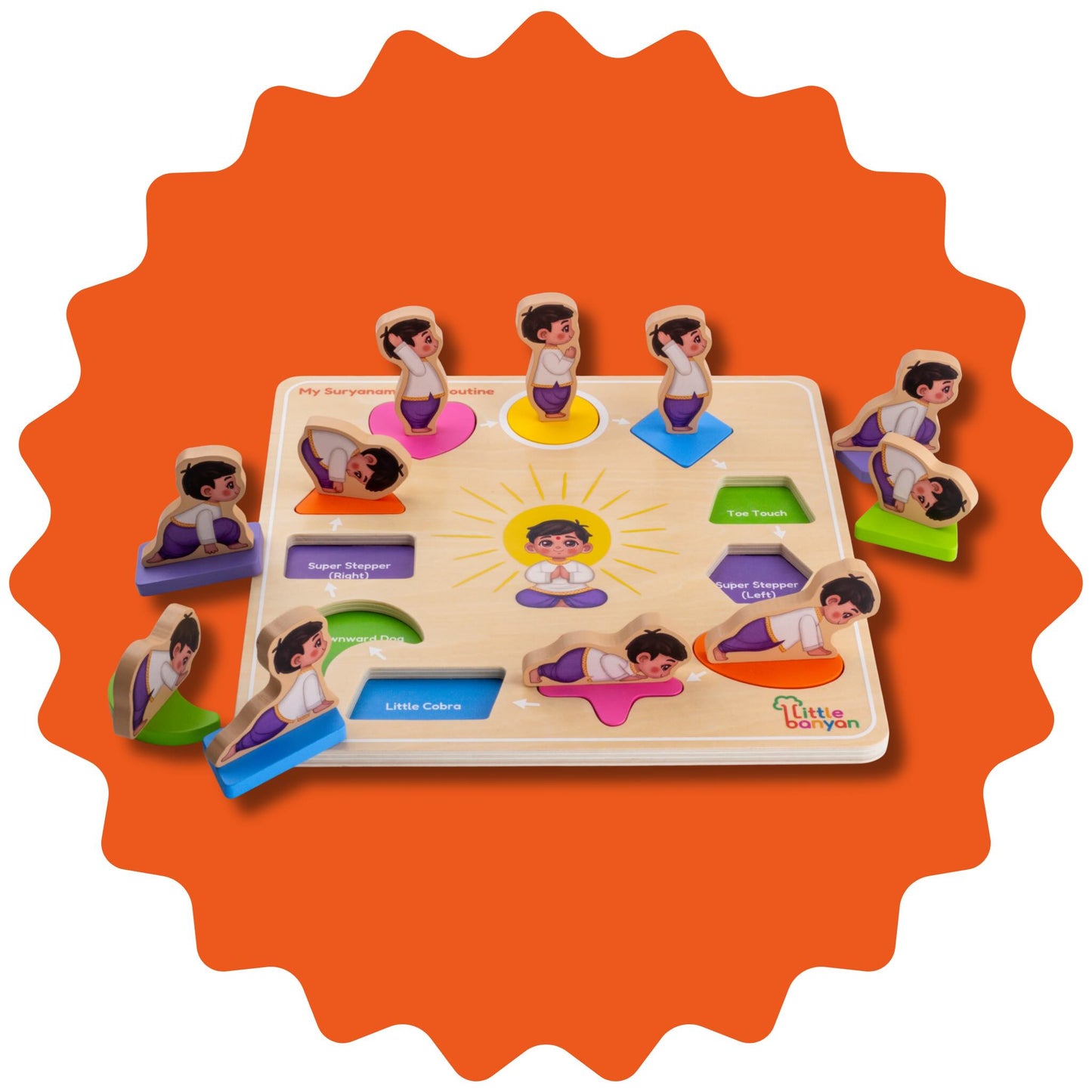 Little Banyan Surya Namashkar puzzel