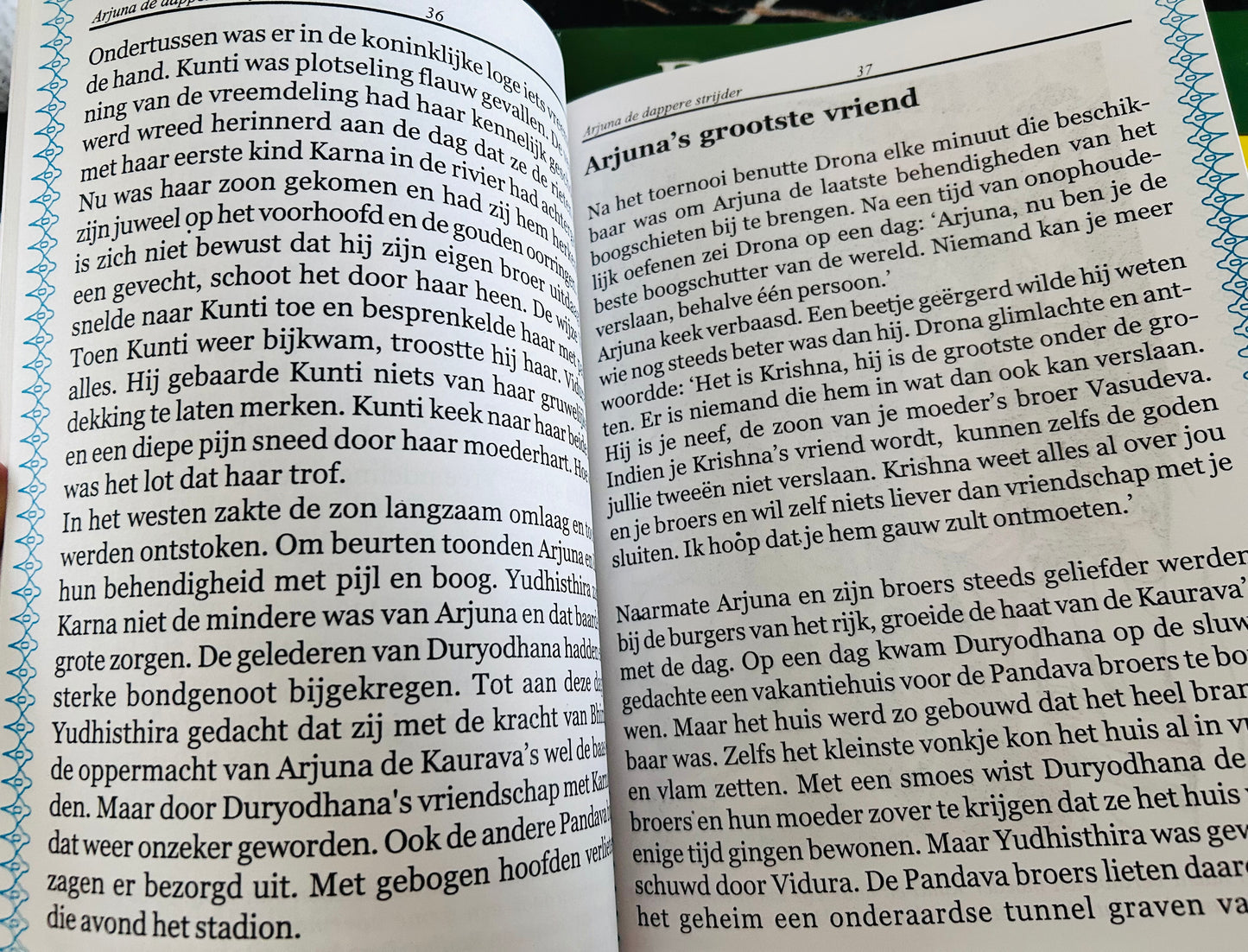 Arjuna de dappere strijder