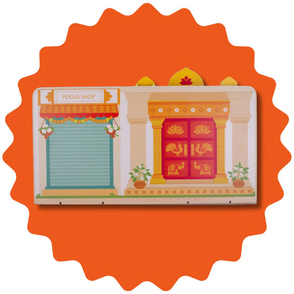 Little Banyan Mandir Poppenhuis - Ganesh editie