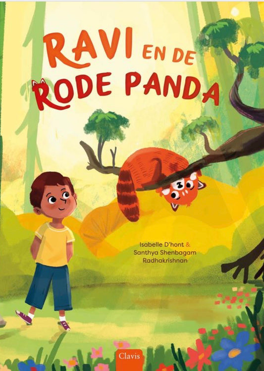 Ravi en de rode panda