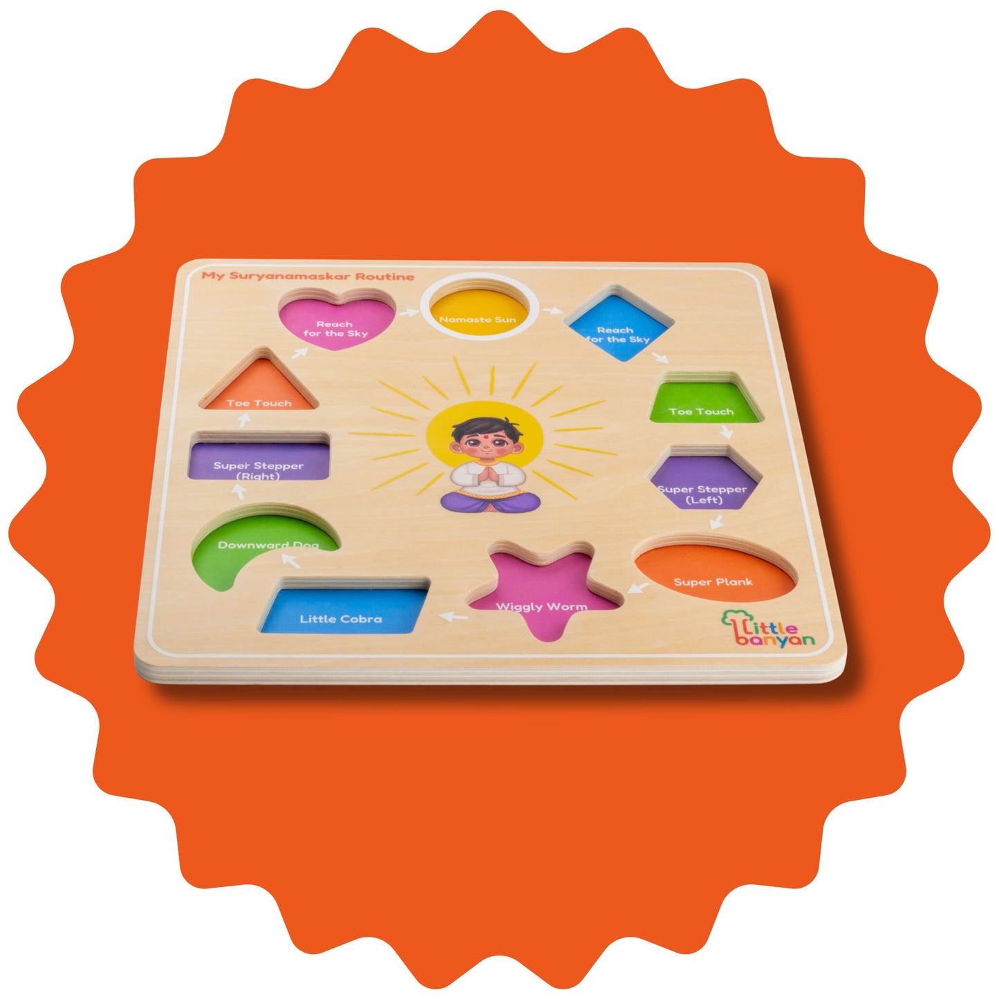 Little Banyan Surya Namashkar puzzel