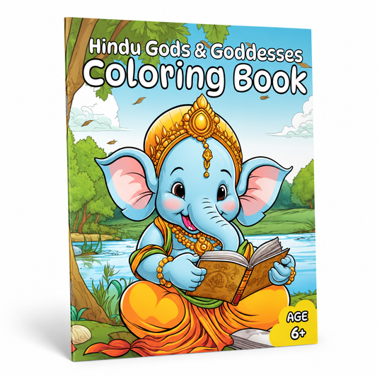 Hindoe Goden & Godinnen kleurboek