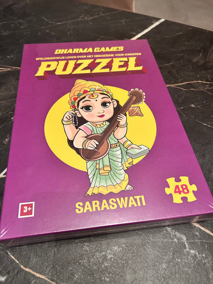 Saraswati Ma puzzel | Dharma Games