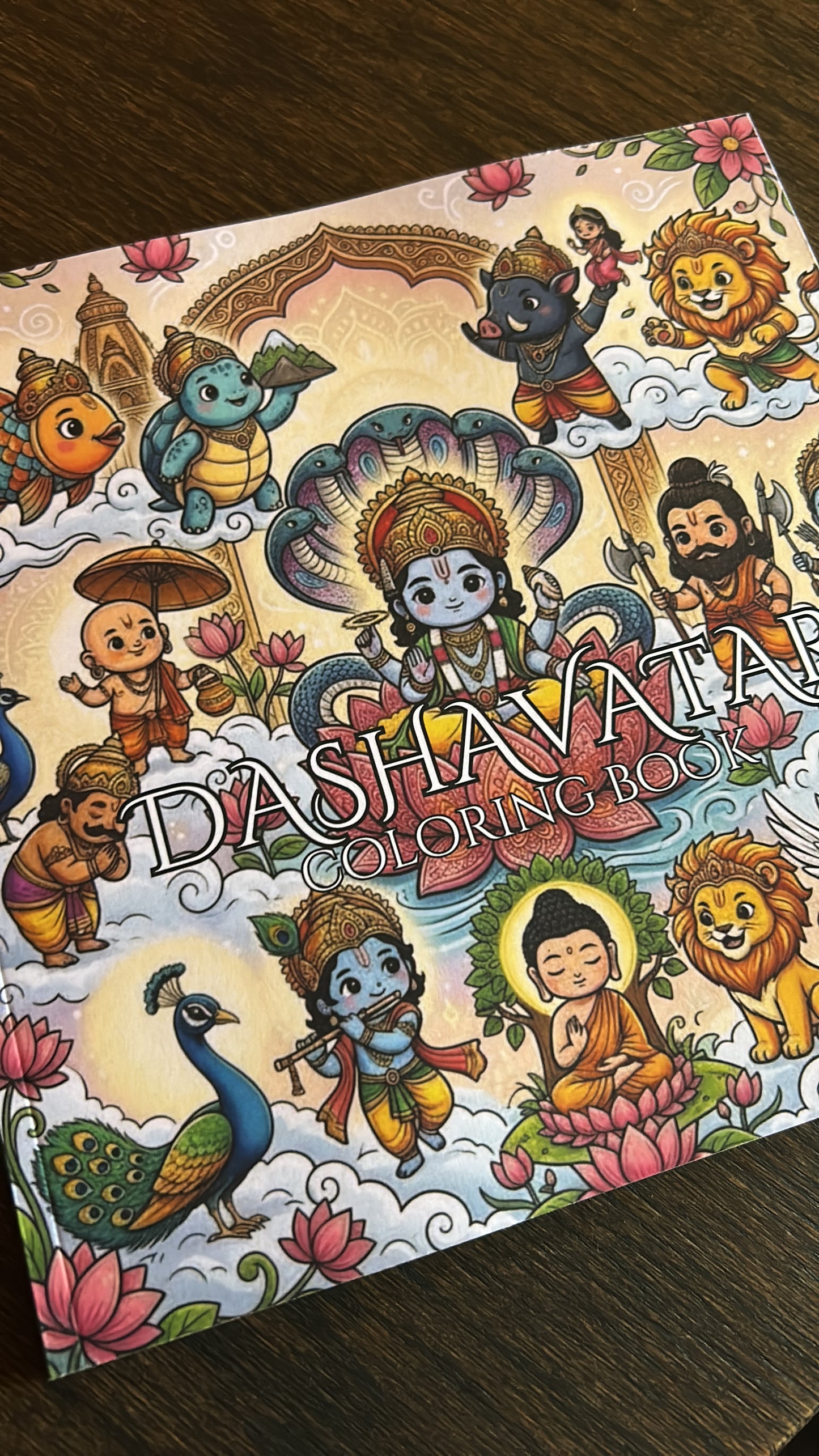 Dashavataram kleurboek