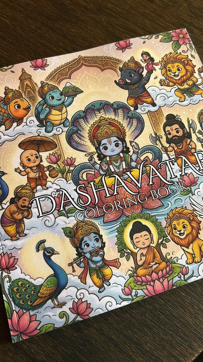 Dashavataram kleurboek