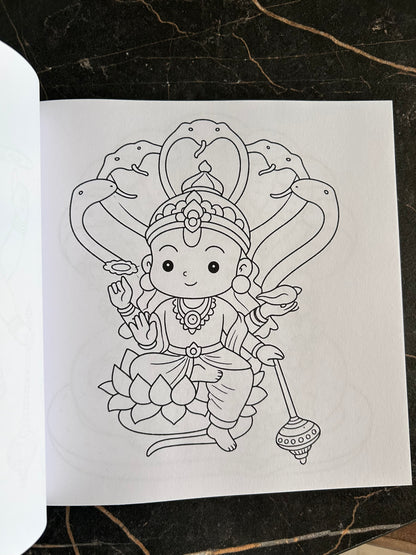 Dashavataram kleurboek