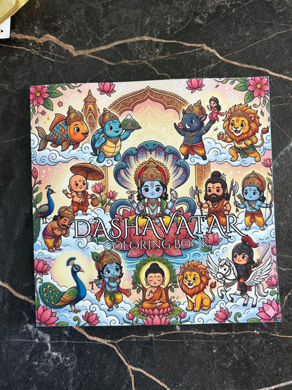 Dashavataram kleurboek