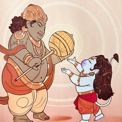 Mijn eerste avontuur met Hanuman