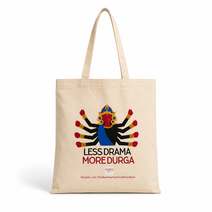 Less Drama - More Durga katoenen tas