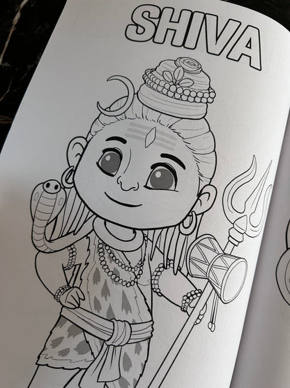 Dharma Games kleurboek