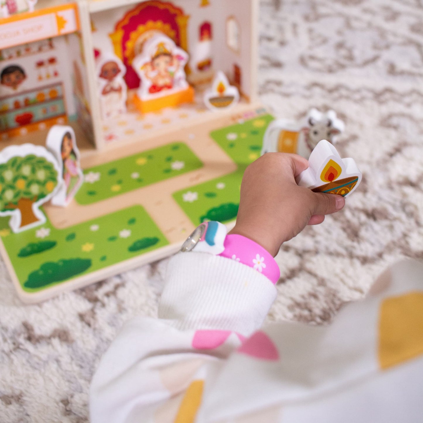 Little Banyan Mandir Poppenhuis - Ganesh editie