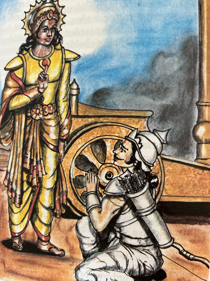 Arjuna de dappere strijder