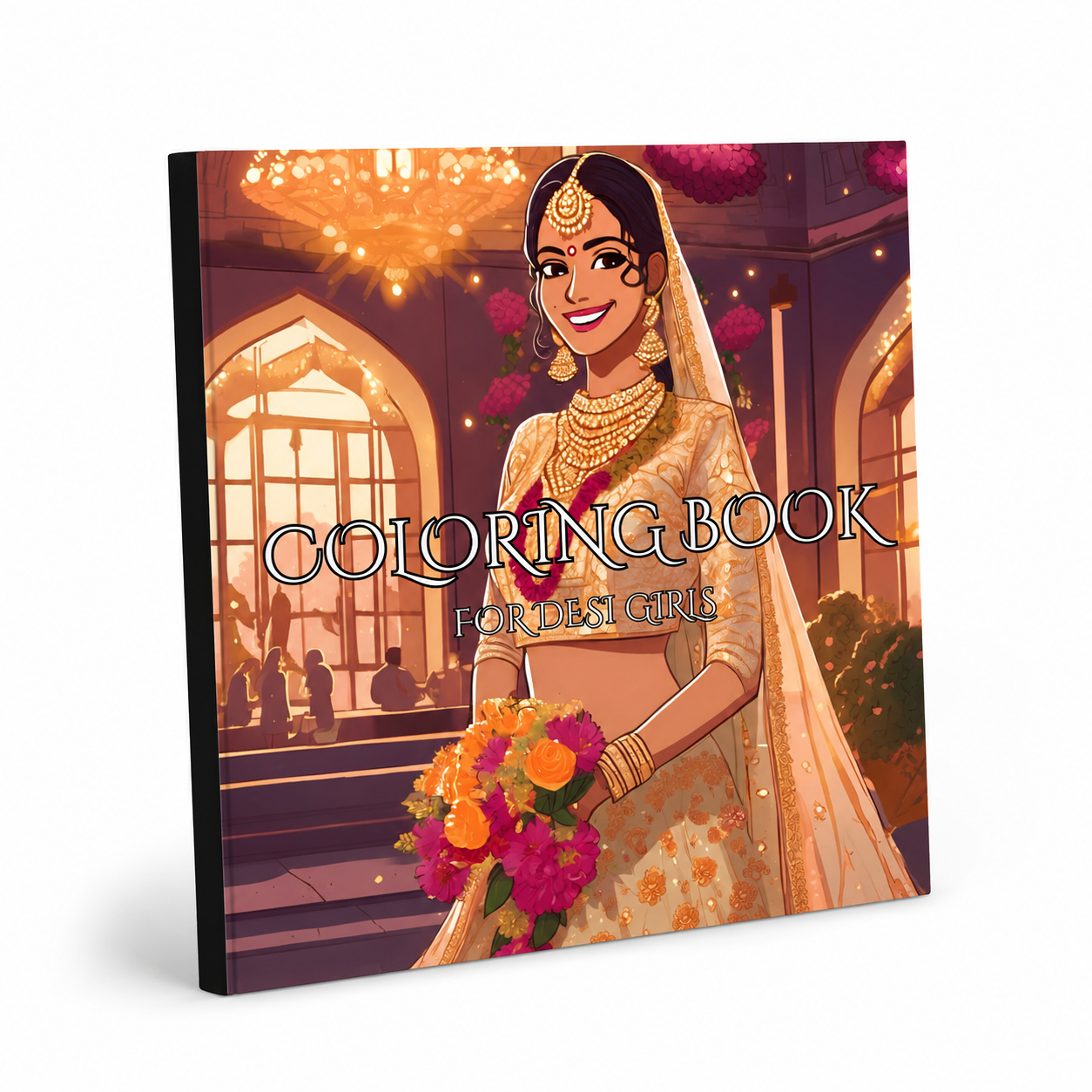 Kleurboek voor Desi Girls - Fashion editie