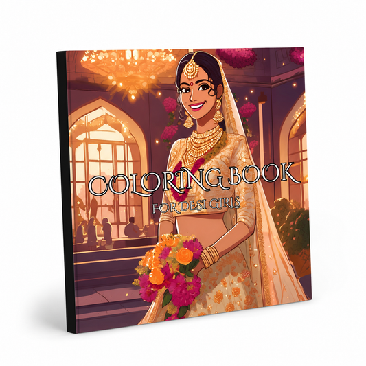 Kleurboek voor Desi Girls - Fashion editie