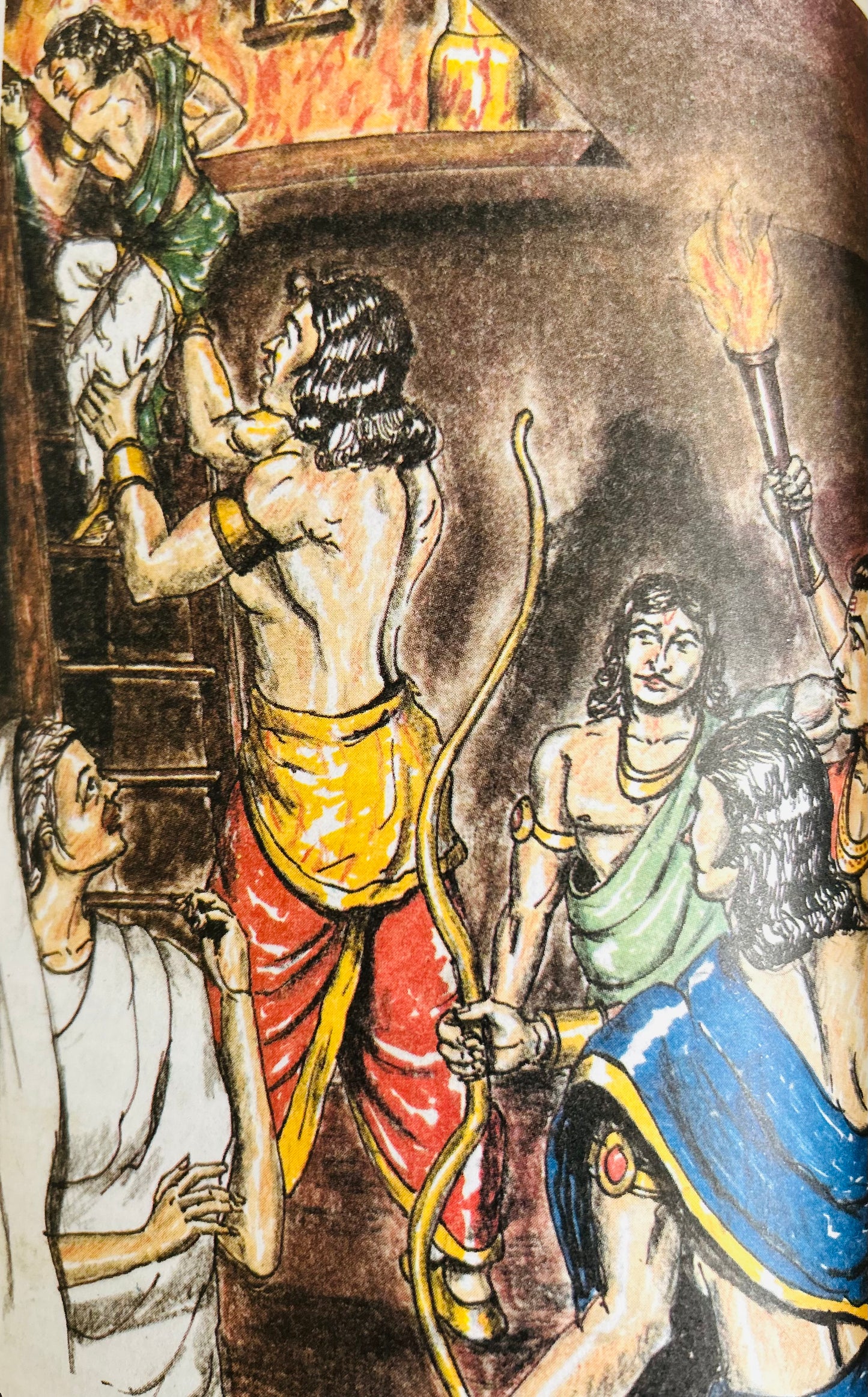Arjuna de dappere strijder
