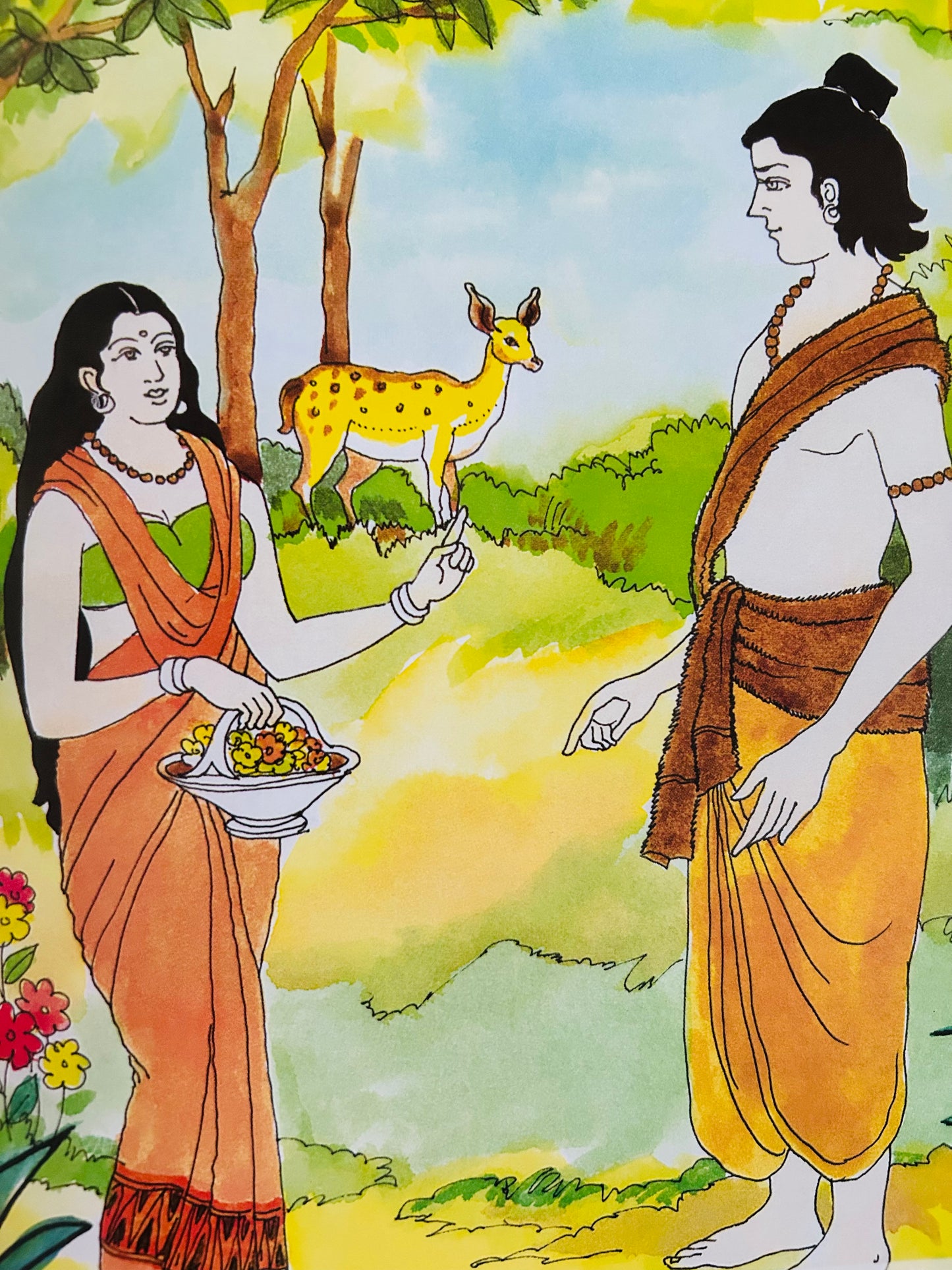 De Ramayana voor kinderen