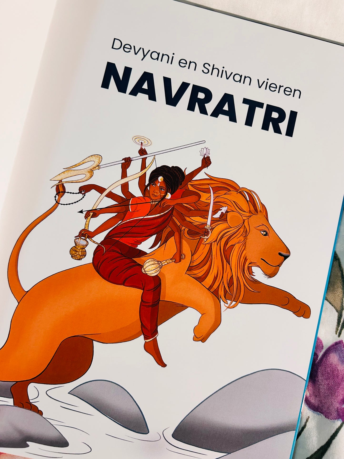Devyani en Shivan vieren Navratri