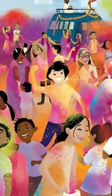 Holi, het feest van alle KLEUREN!