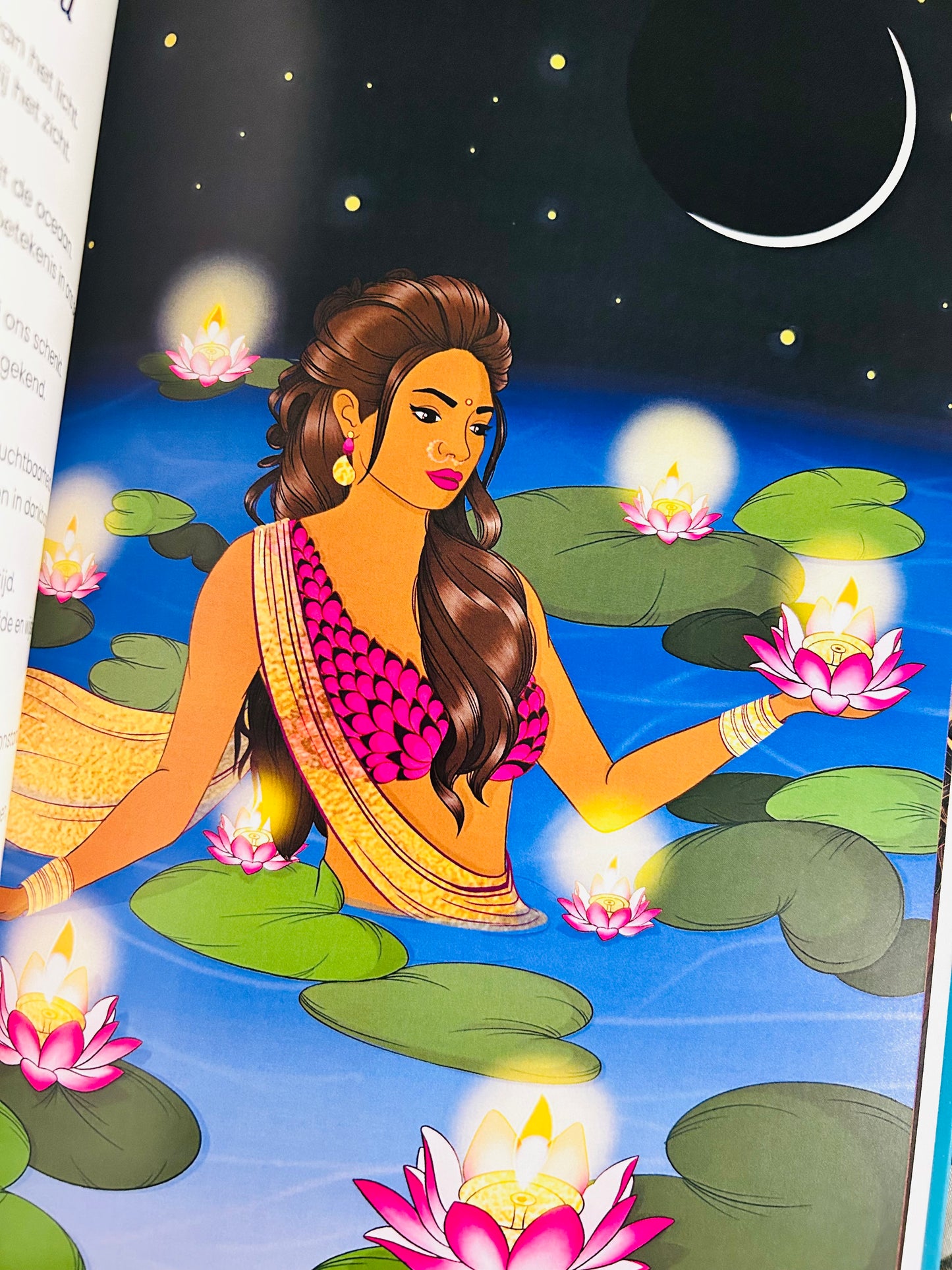 Devyani en Shivan vieren Navratri