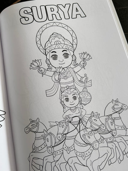 Dharma Games kleurboek