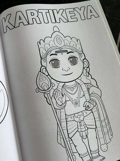 Dharma Games kleurboek
