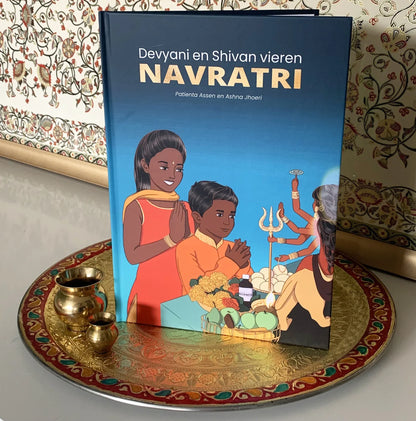 Devyani en Shivan vieren Navratri