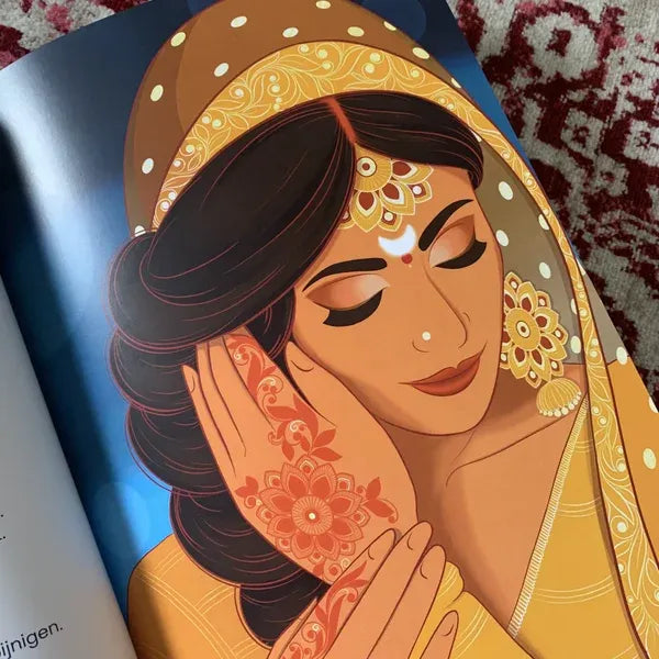Devyani en Shivan vieren Navratri