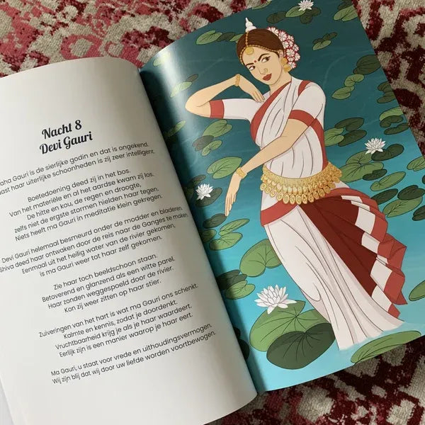 Devyani en Shivan vieren Navratri