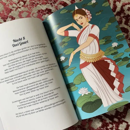 Devyani en Shivan vieren Navratri