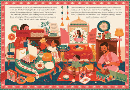 The Festival of Lights | A lift-the-flap Diwali Celebration